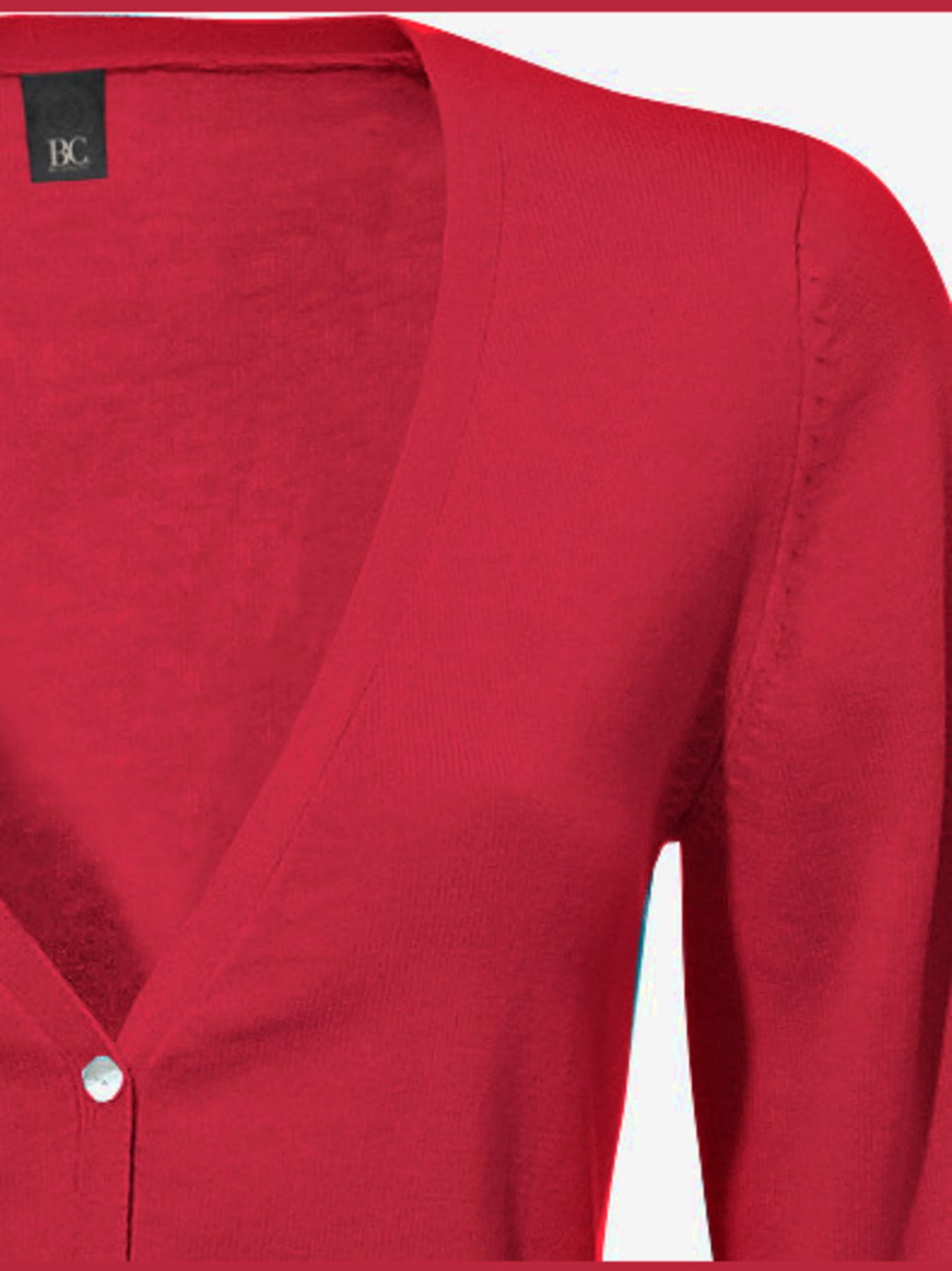 Veste en tricot fin style cardigan