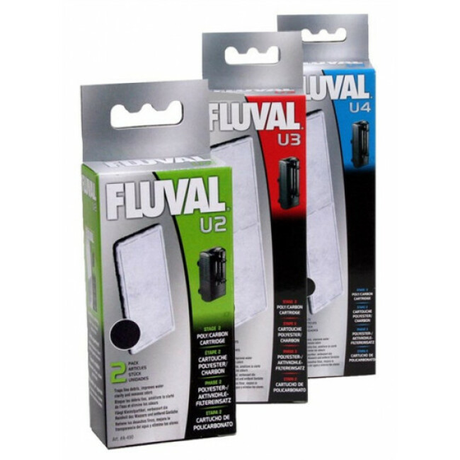 Cartouche polycarbone Fluval - Lot de 2