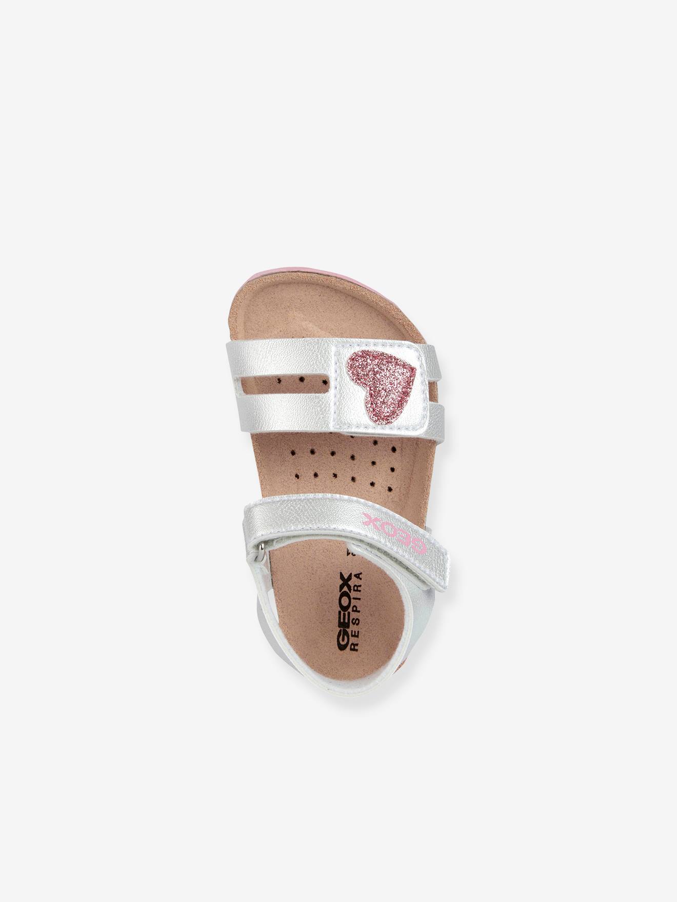 Sandálias Geox® Chalki Girl para bebê, azul marinho