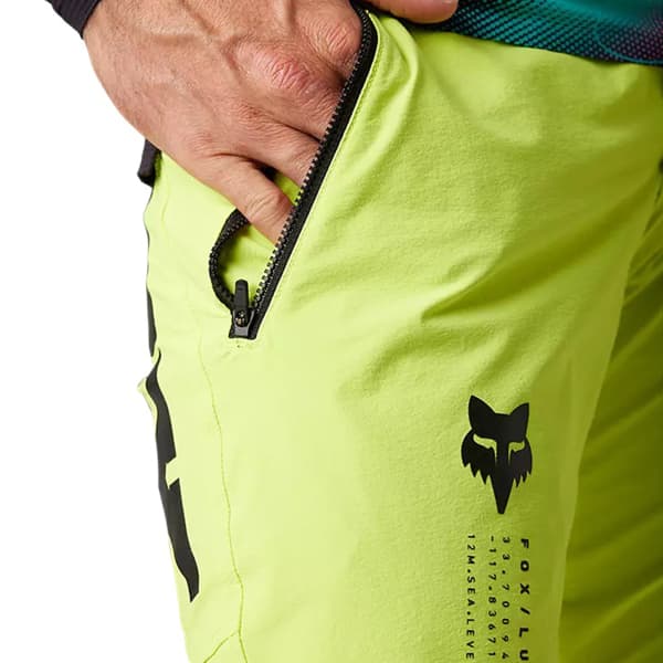 Pantalon VTT FOX FLEXAIR PANT LUNAR FLUO YELLOW