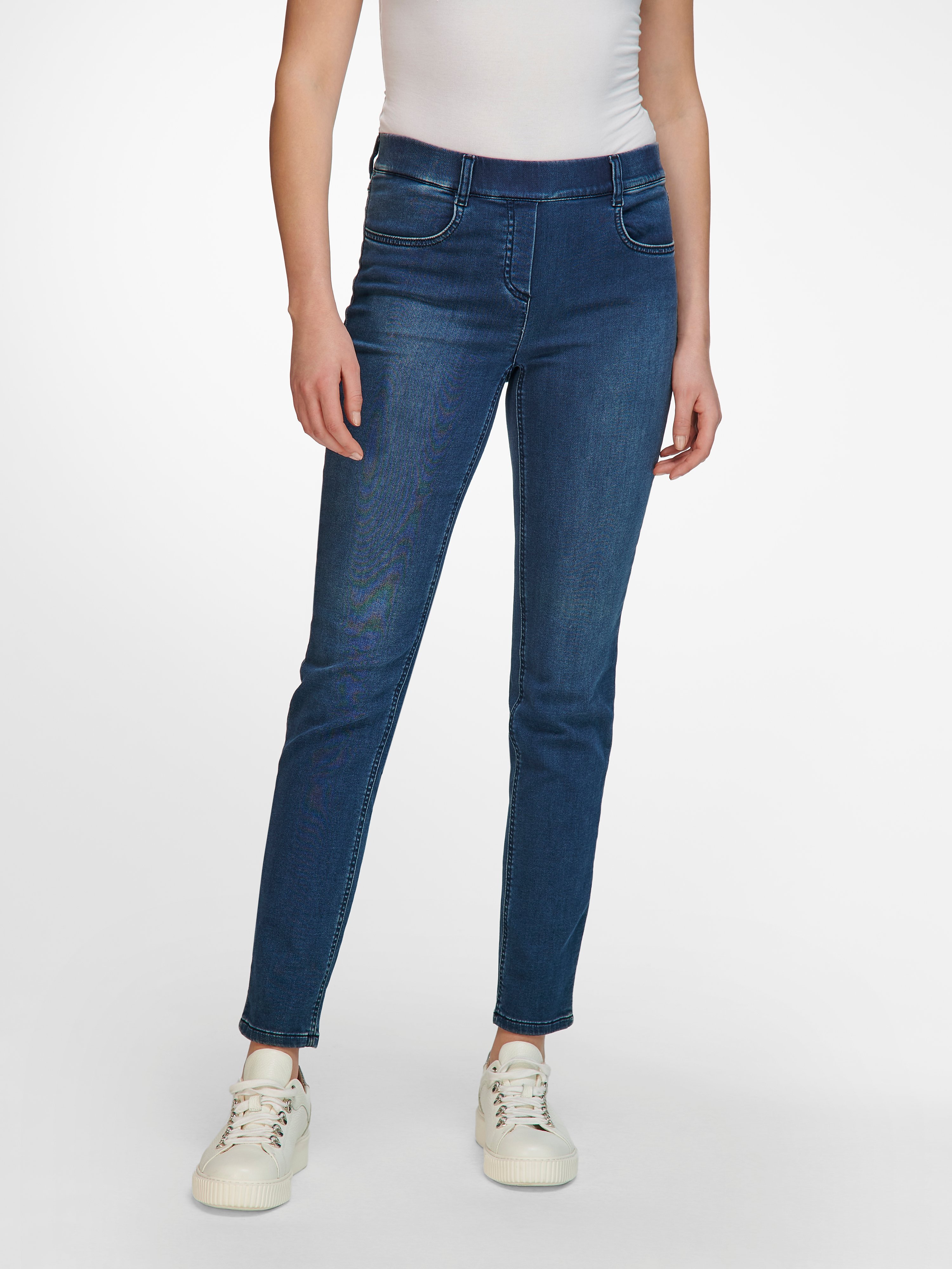 Schlupf-Jeans