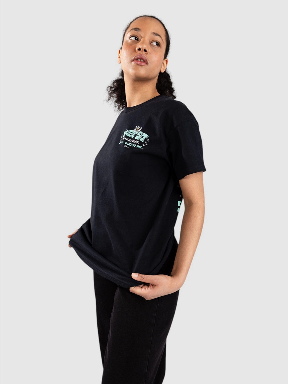 Key Street X FRKO Car Wash T-Shirt black