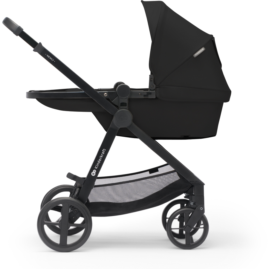 Kinderkraft Kinderwagen Newly 3 in 1 Mink Pro Classic Black