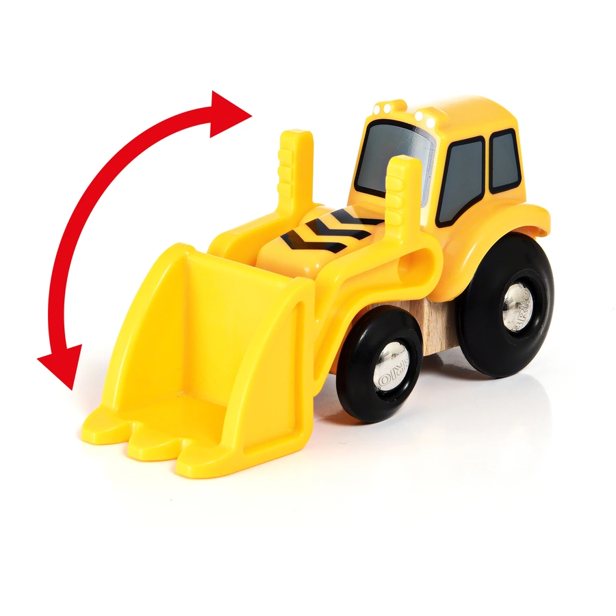 BRIO® WORLD Frontlader mit Magnetladung