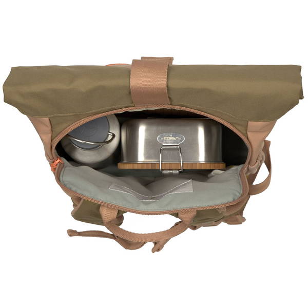 LässigLässig   Kinderucksack Rolltop Nature hazelnut