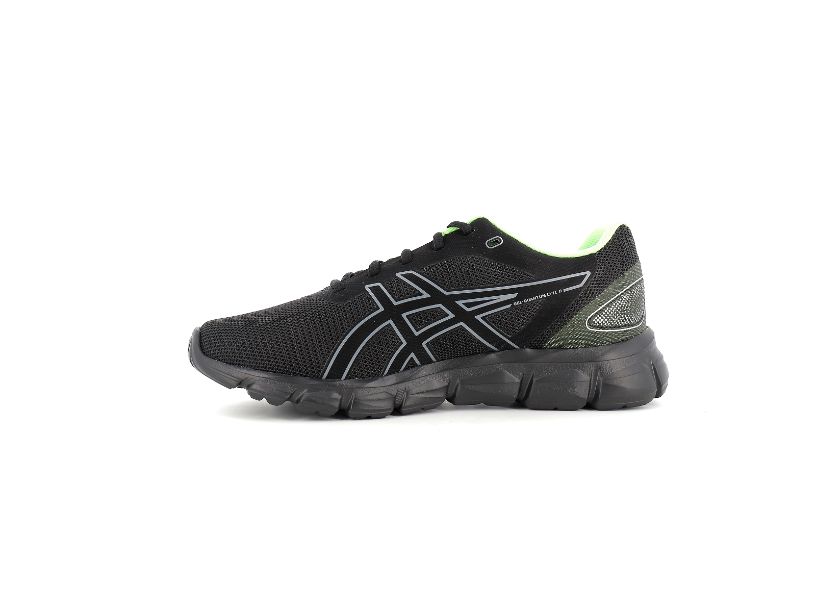 Asics-GEL QUANTUM LYTE II Matières combinées Noir Vert