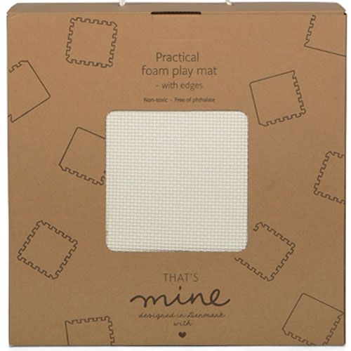 That's mine foam speelmat 100x100 cm - light grey