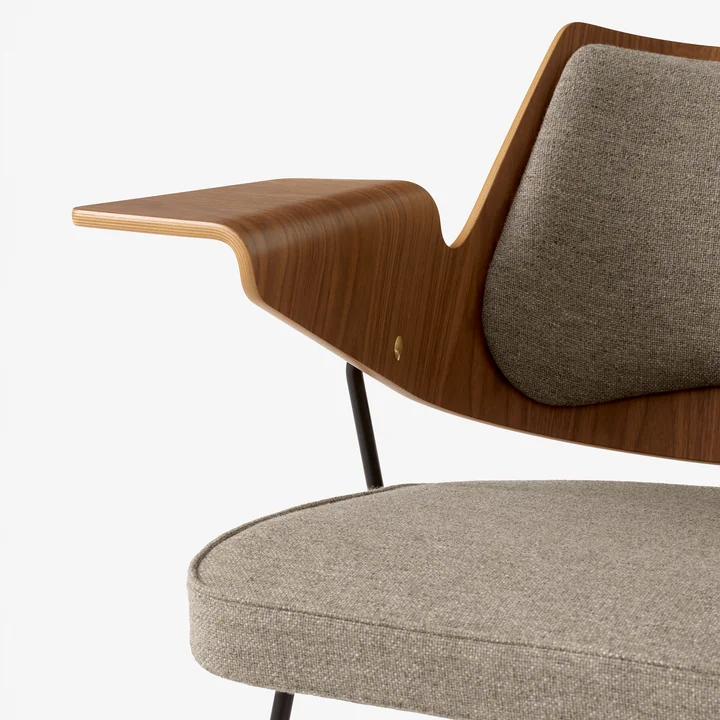 &Tradition - RFH Lounge Chair RD8, graubraun (Hallingdal 65 227)