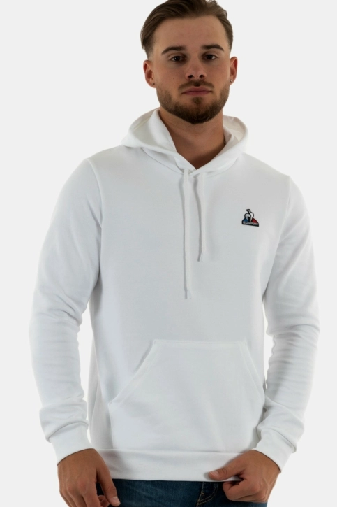 sweat le coq sportif saison 1 hoody n°1 m blanc