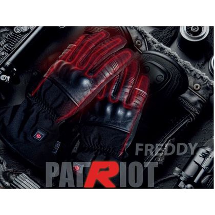 Gants chauffants ESQUAD FREDDY PATRIOT - Noir