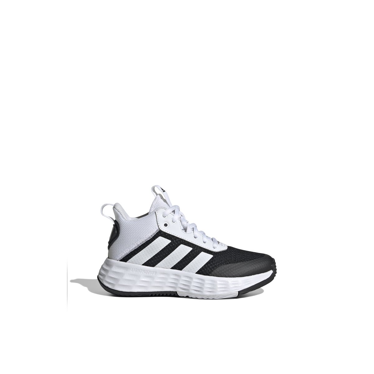 ADIDAS-Ownthegam-jb-Basket de basketball - Talon plat - Noir/Blanc