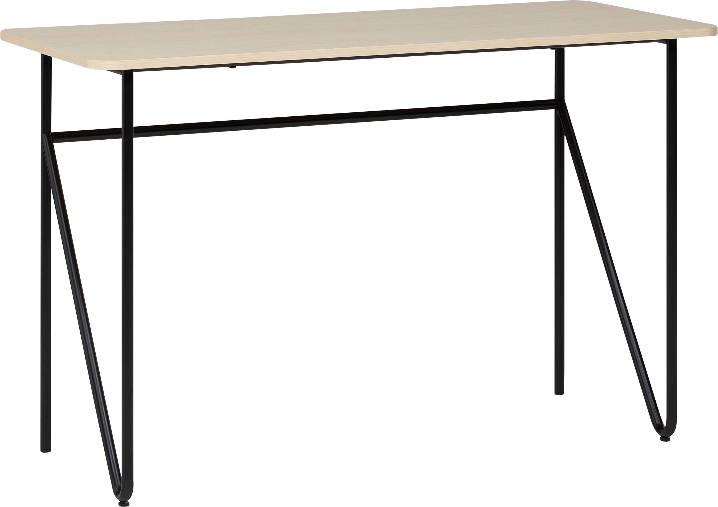 JACK  Schreibtisch - Esche / B: 120.0 cm x T: 55.0 cm x H: 75.0 cm