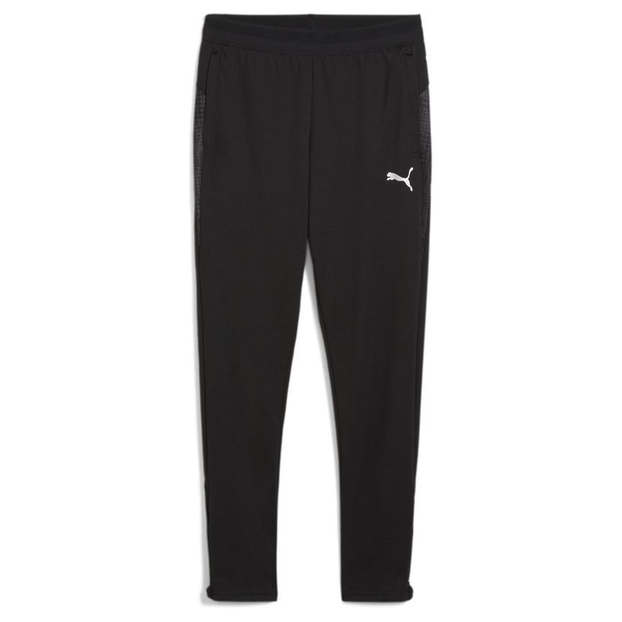 PUMA Bas de Survêtement teamCUP - Noir/Argenté/Gris Enfant