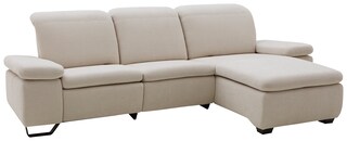 MONDO Ecksofa CALIMA 256 x 178 cm naturbeige
