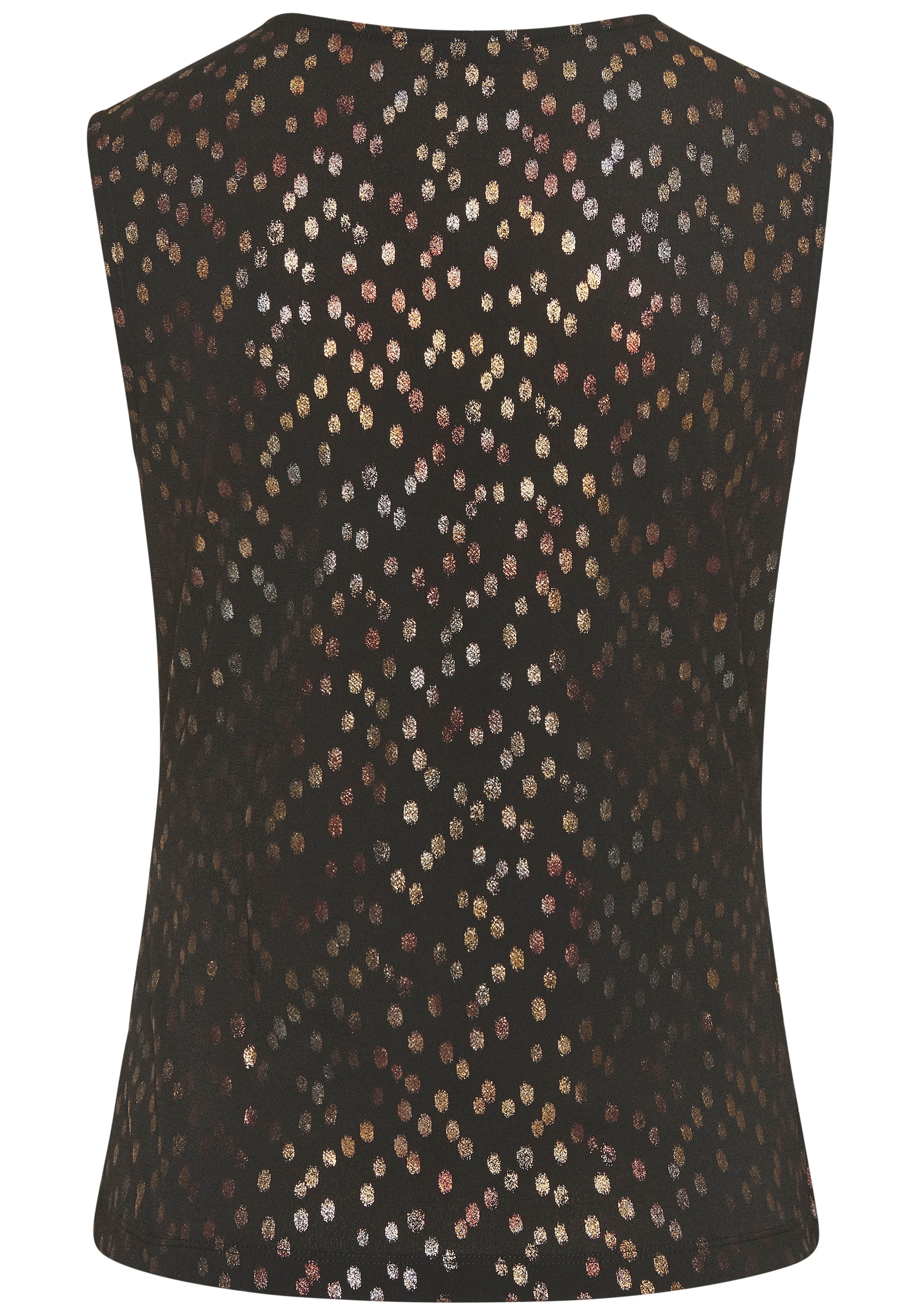 LASCANA Tanktop , in Wickeloptik, mit Alloverdruck und seitlicher Raffung