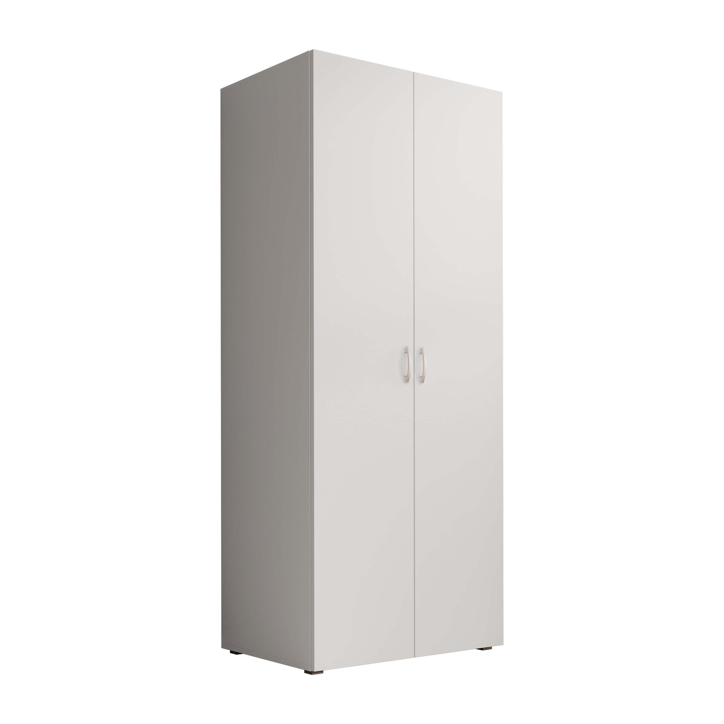 Meubella - Kledingkast Bernd - Wit - 74 cm