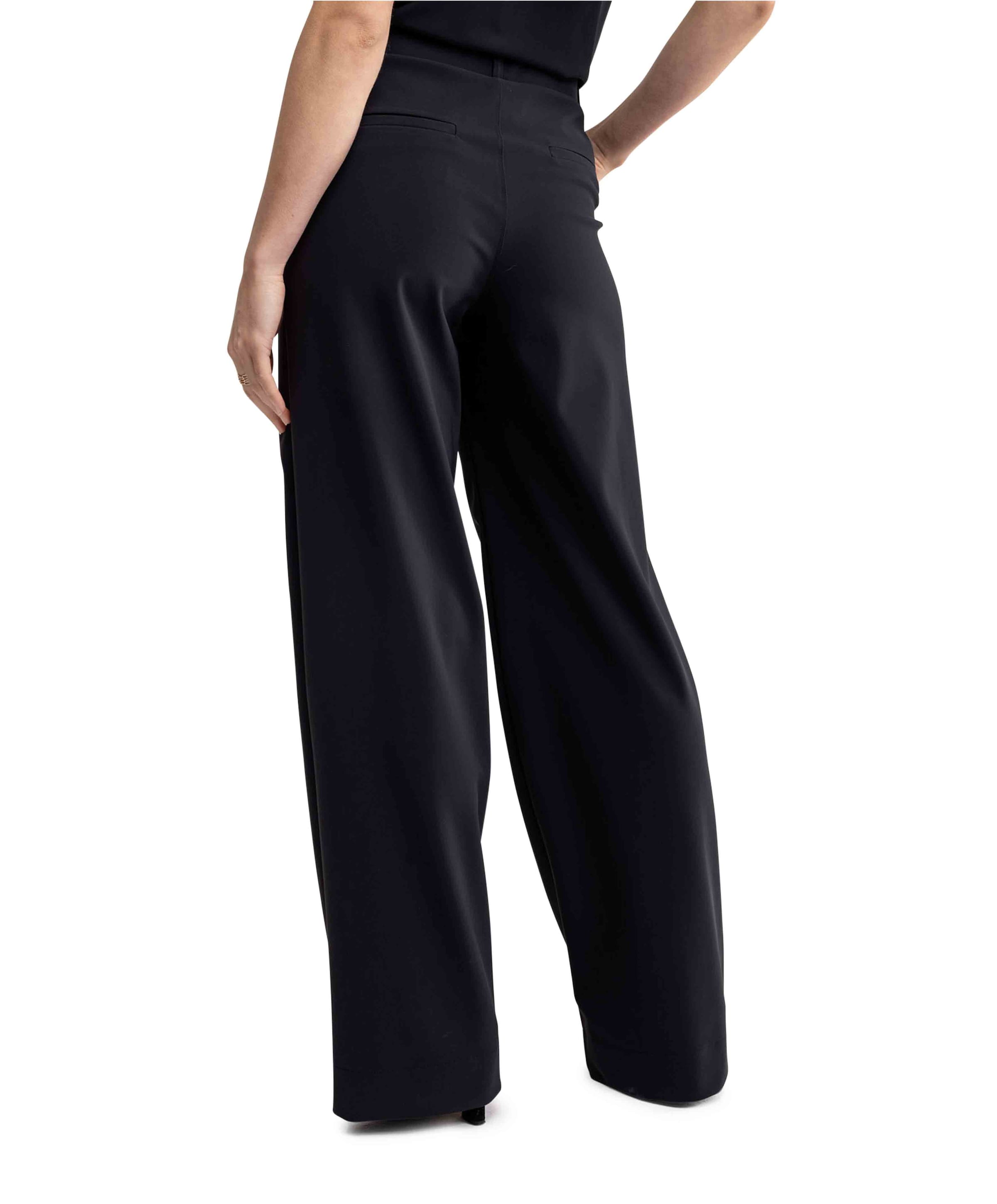 Studio Anneloes Lexie LONG bonded trousers dames broek zwart