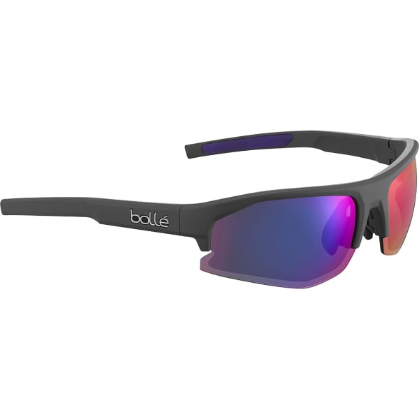 Lunette vélo BOLLE BOLT 2.0 S TITANIUM MATTE VOLT+ ULTRAVIOLET POLARIZED