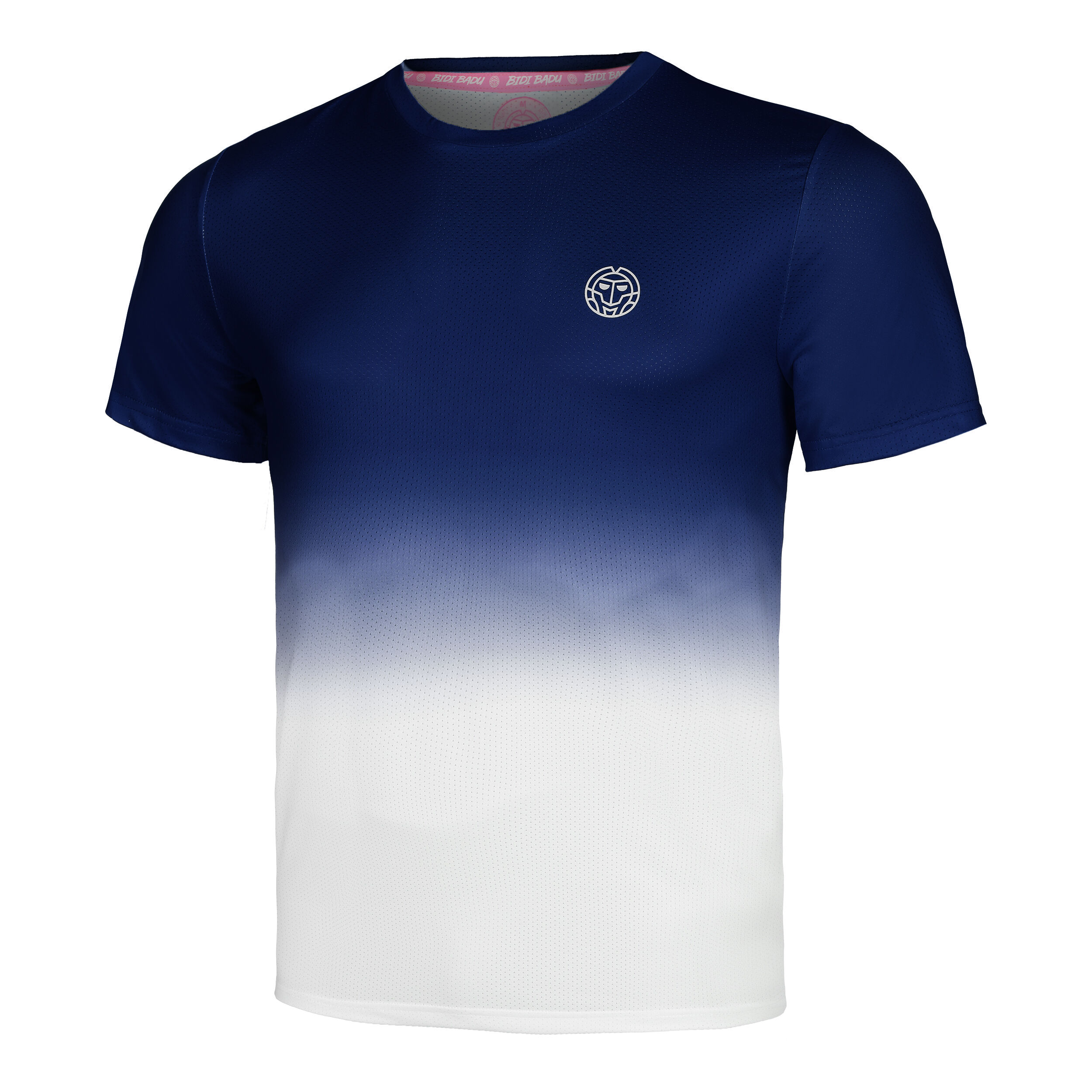 BIDI BADU Crew Gradiant T-shirt Hommes - Bleu Foncé , Blanc