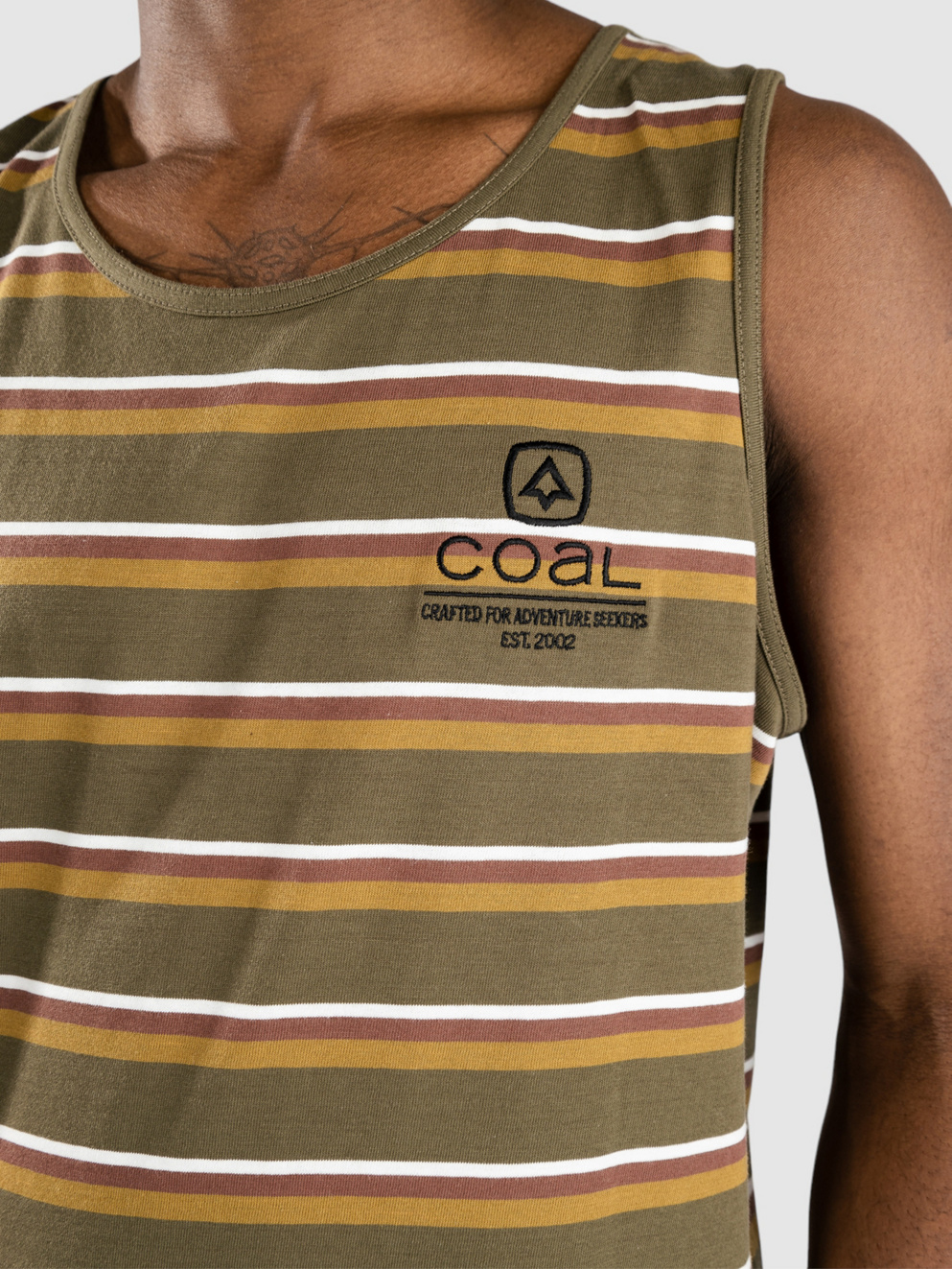 Coal Whatcom Tank Tank Top darkolive cappuc egret