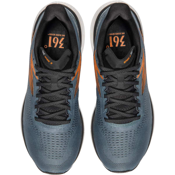 Chaussure running 361 SPIRE 5 STORMY WEATHER/MAGMA ORANGE