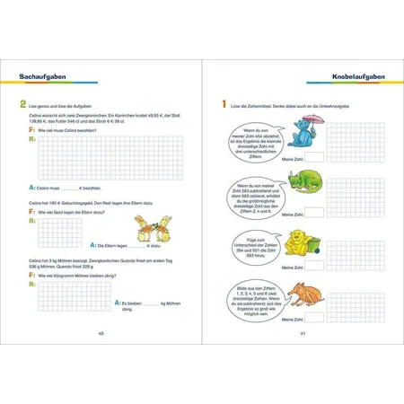 Tessloff Fit für die Schule - Das kann ich: Schriftlich rechnen 3. Klasse