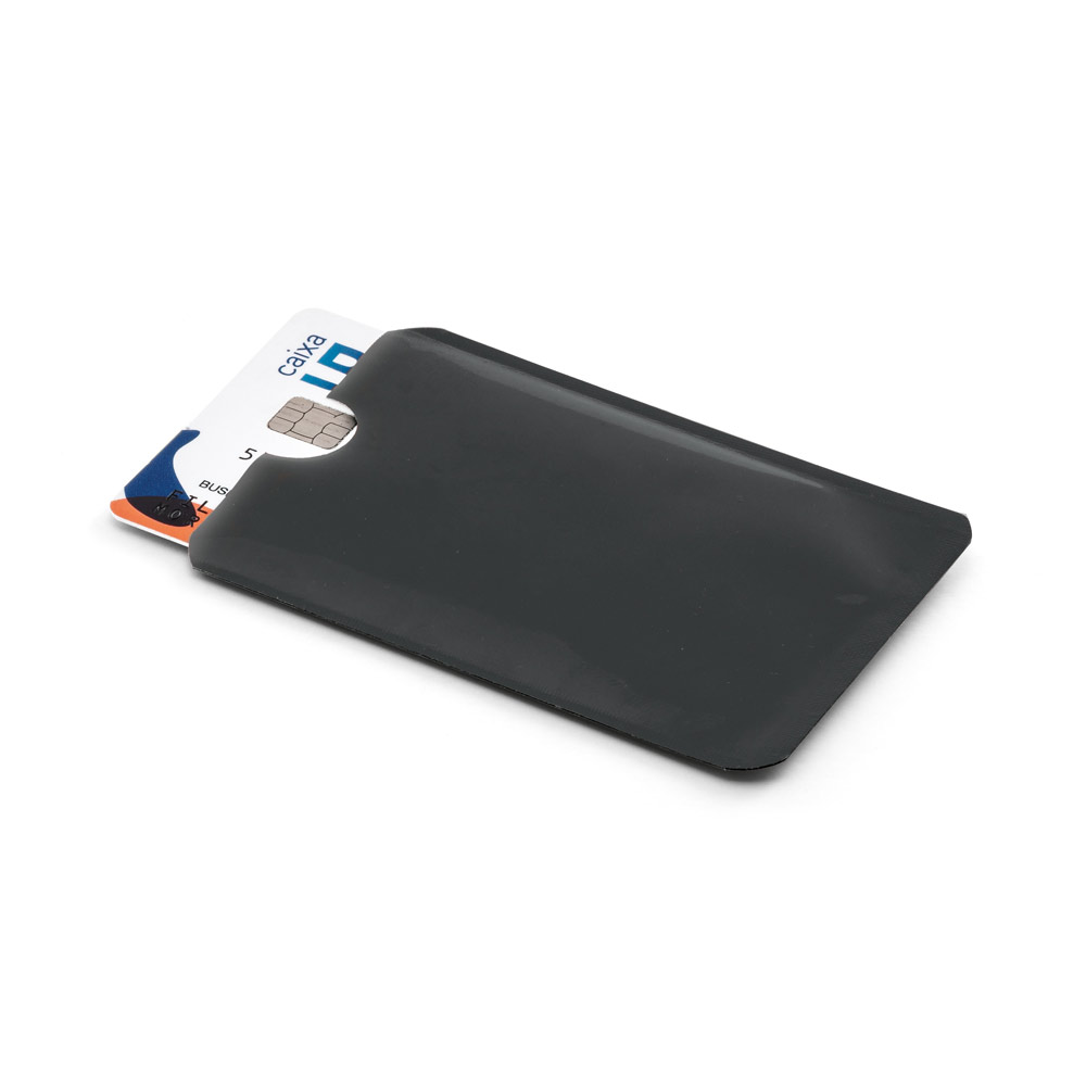 hi!dea 93333 - Porte-cartes en aluminium avec blocage RFID