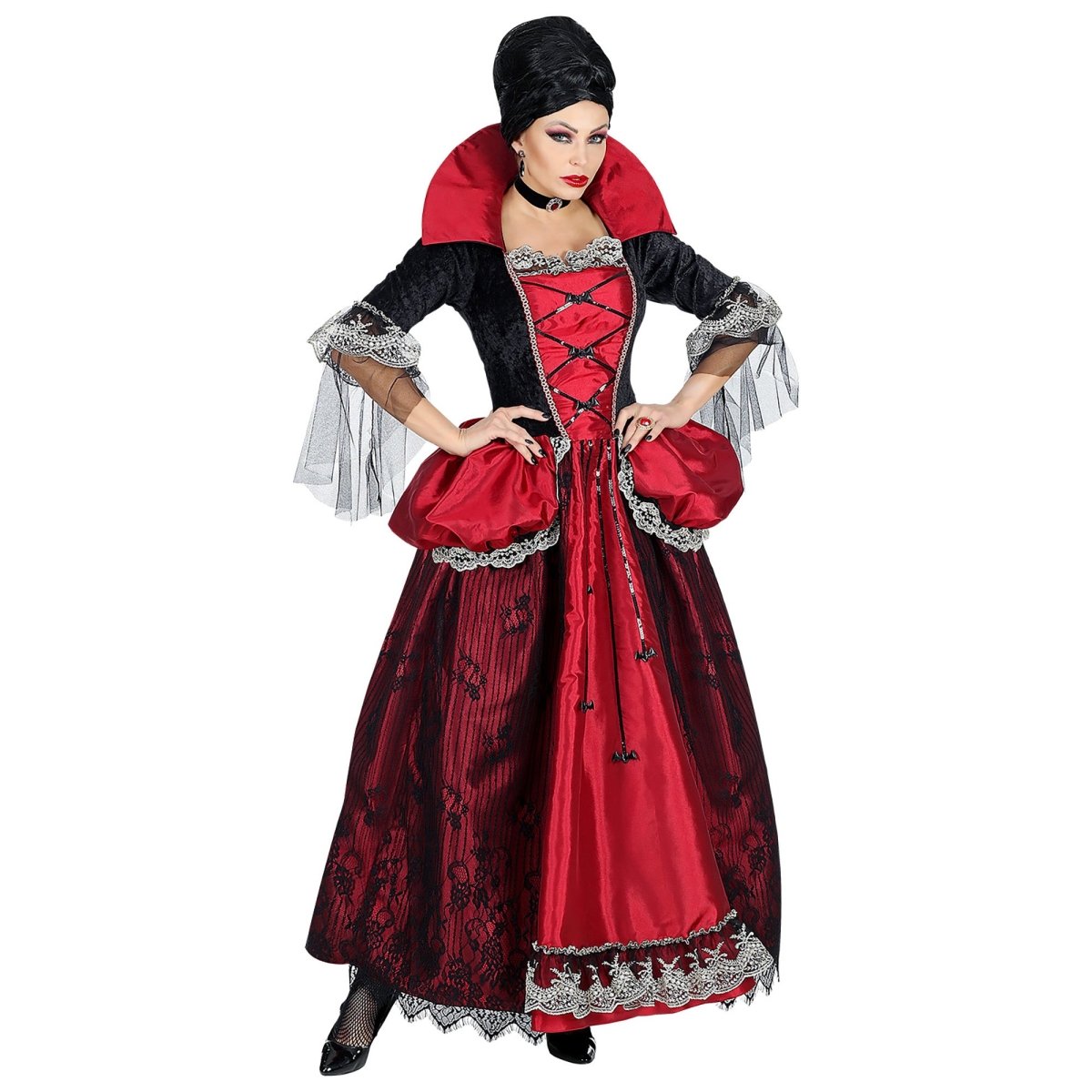 Halloween Jurk Dames Vampier 3 delig