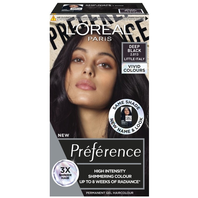 L'Oréal Paris Préférence Vivid Colors - 2.013 Deep Black