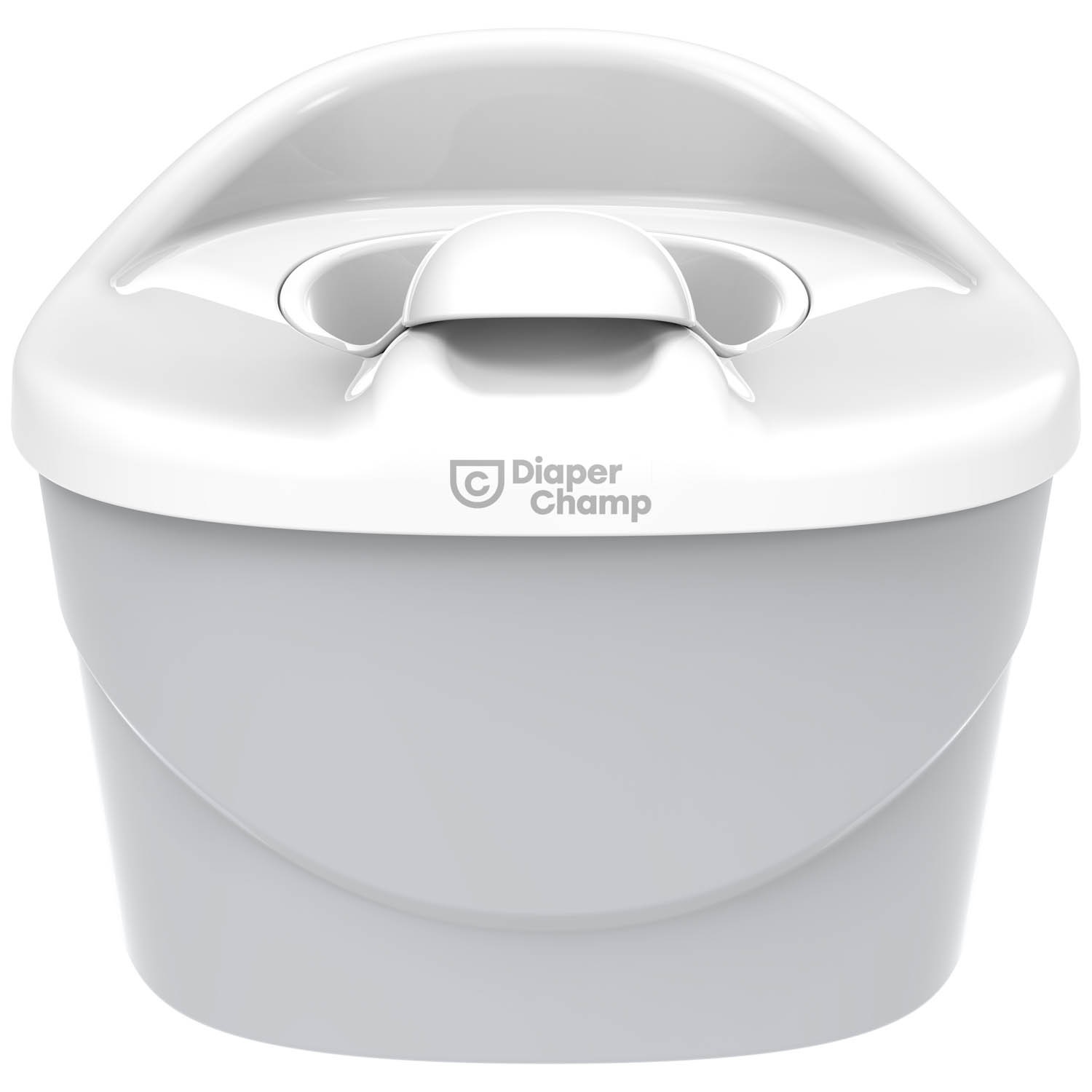Diaperchamp Potty 3-in-1 grijs - potjes & toiletverkleiners - Prénatal