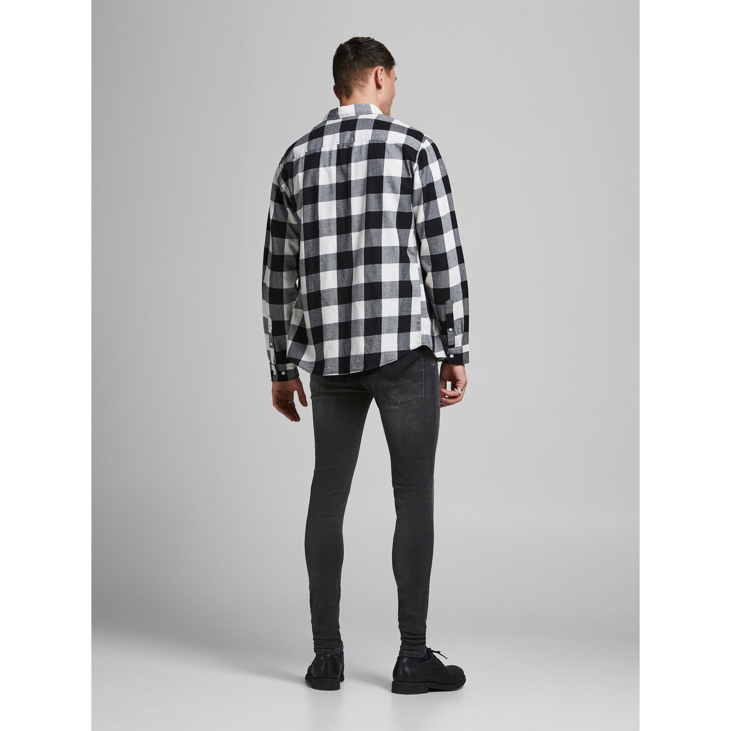 Jack and Jones Spray On Super Skinny Jeans
