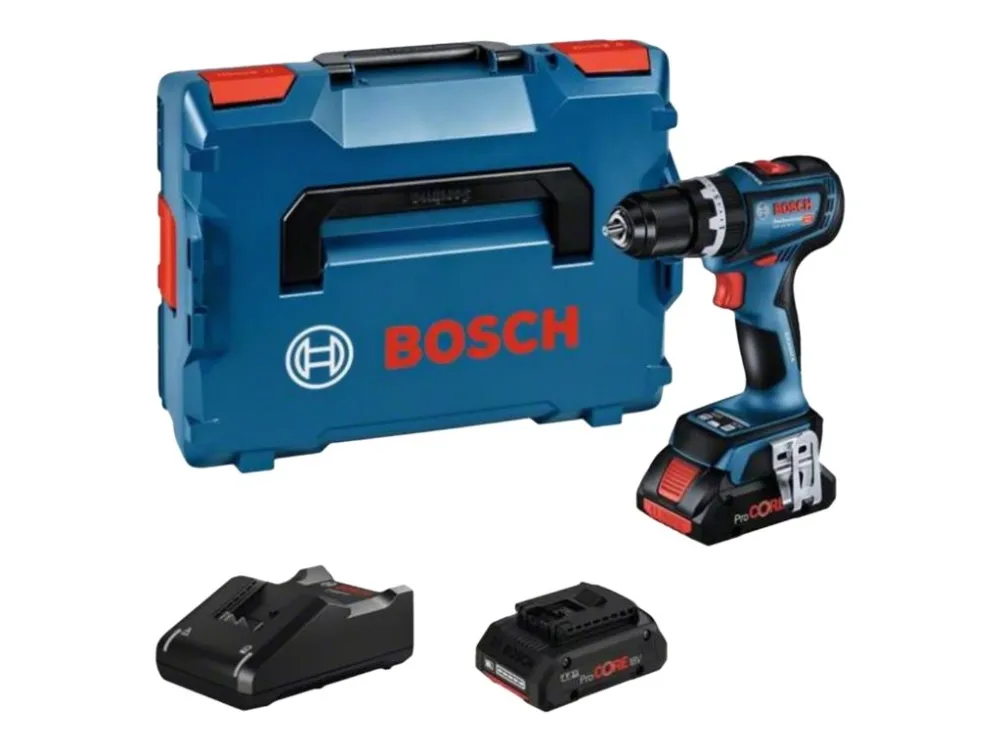 Bosch SLAGBOREMASKINE GSB 18V-90 C 2X4AH PC LB