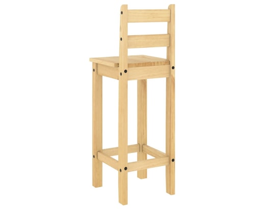 VIDAXL - Ensemble table et chaises Ensemble de bar 3 pcs bois de pin massif