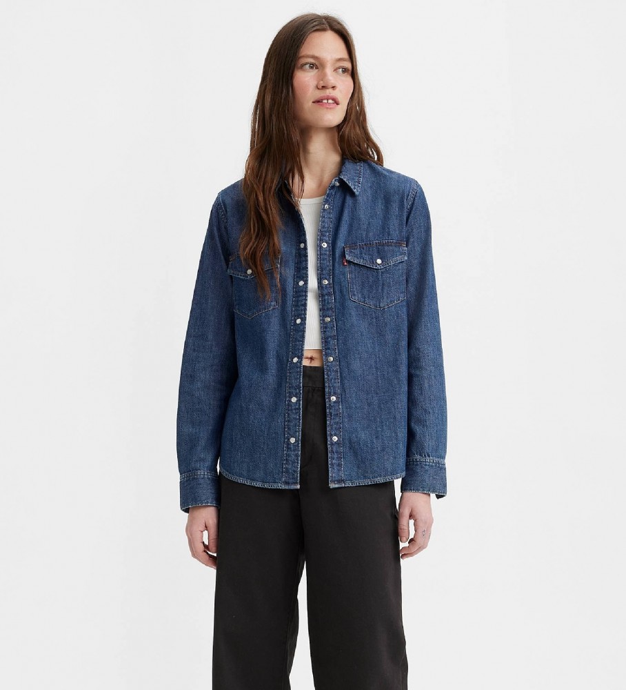 Camisa Western Azul Levi's