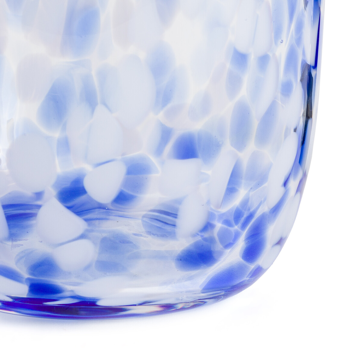 LA REDOUTE INTERIEURS<br>Vaso de vidro salpicado Alt.25 cm Giori