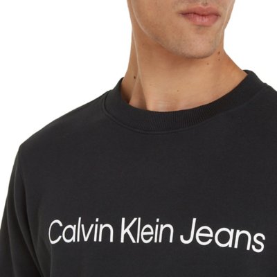 Sweatshirt homme Core Instit Logo CALVIN KLEIN