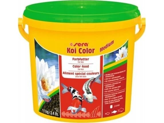 Sera Koi Color Medium 3.800 ml, granulat - pokarm postawowy dla Koi