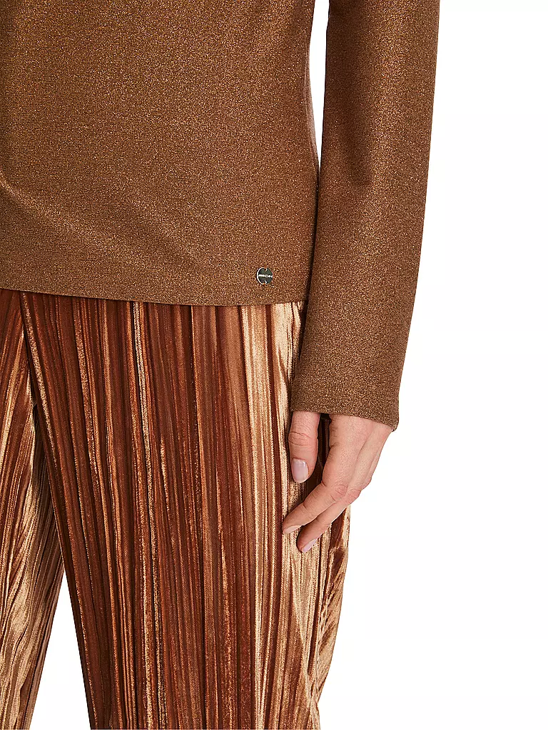 MARC CAIN Rollkragenshirt orange