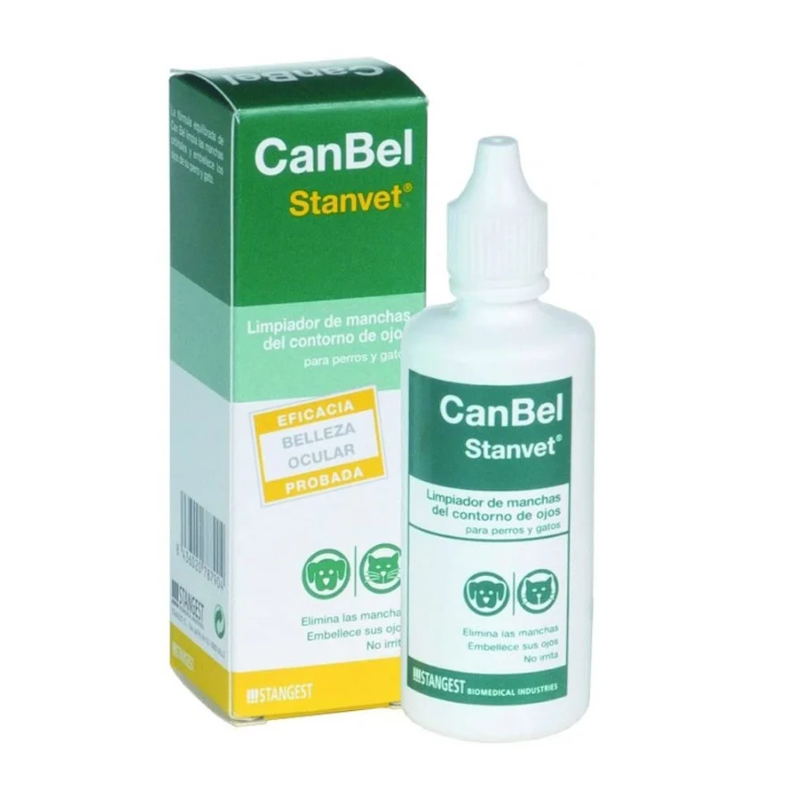 Stanvet CanBel Limpador Ocular para Cães e Gatos