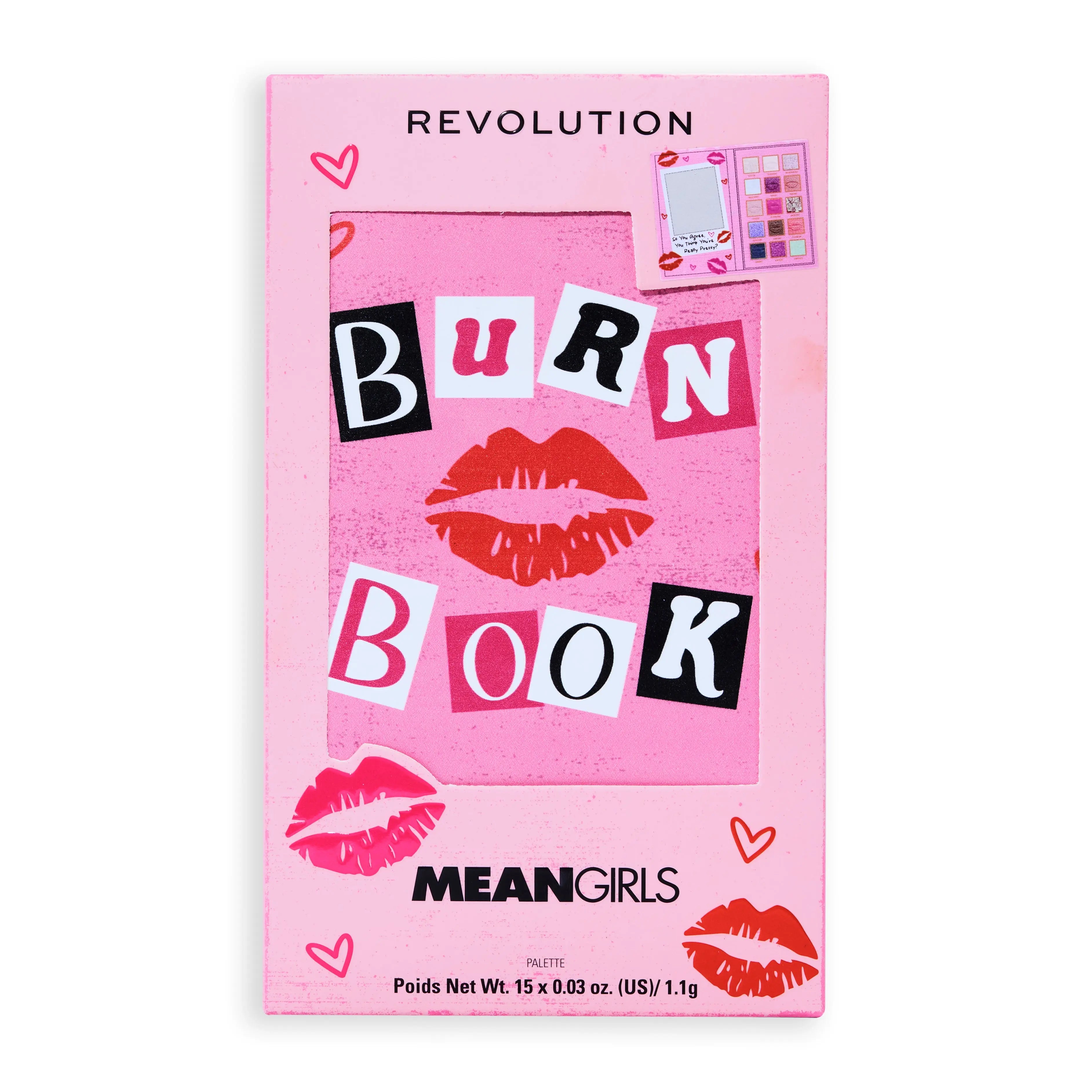 x Mean Girls Burn Book Palette