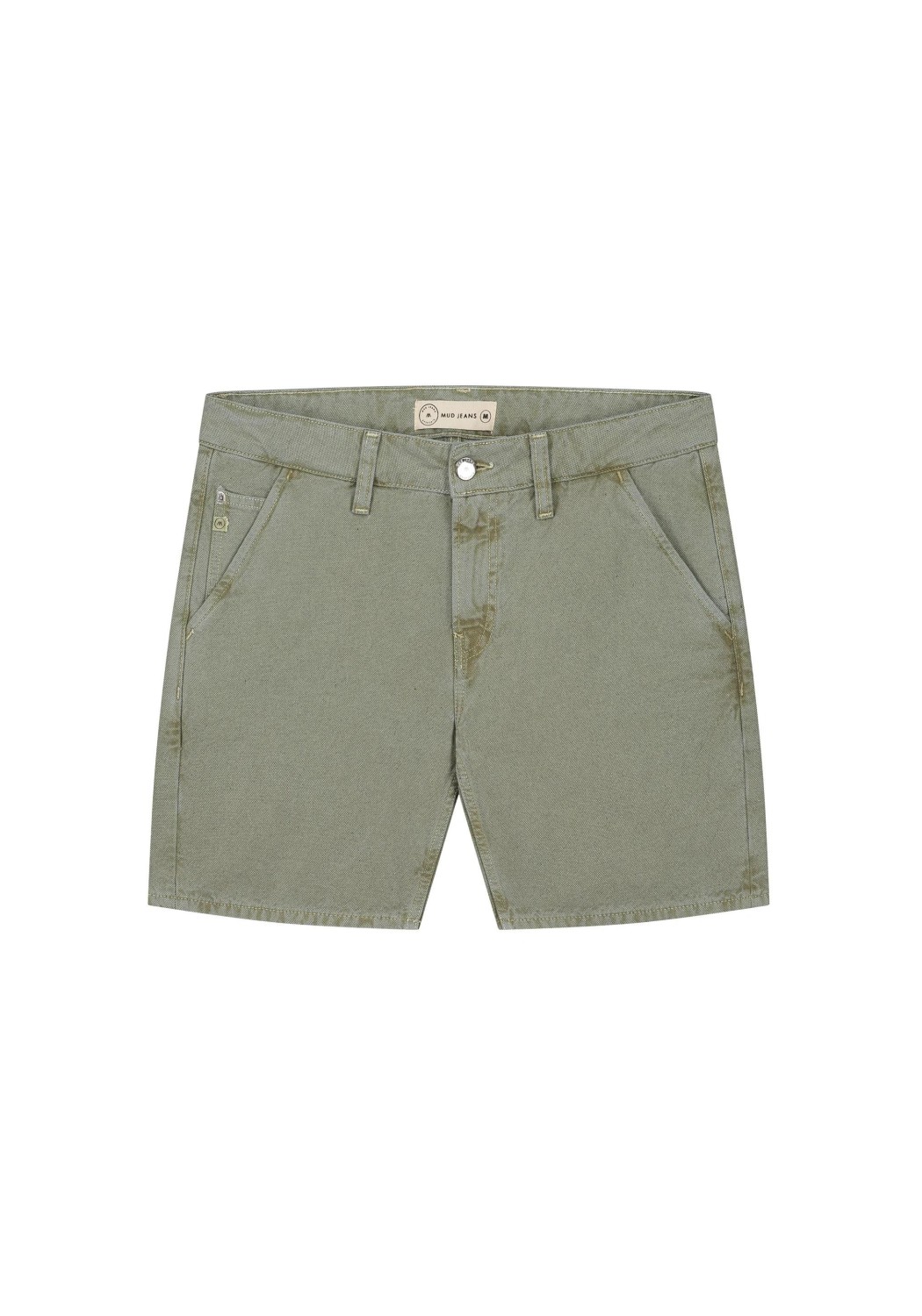 Mud Jeans Jeans-Shorts Luca Short Moss