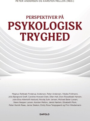 Perspektiver På Psykologisk Tryghed - Peter Andersen - Bog