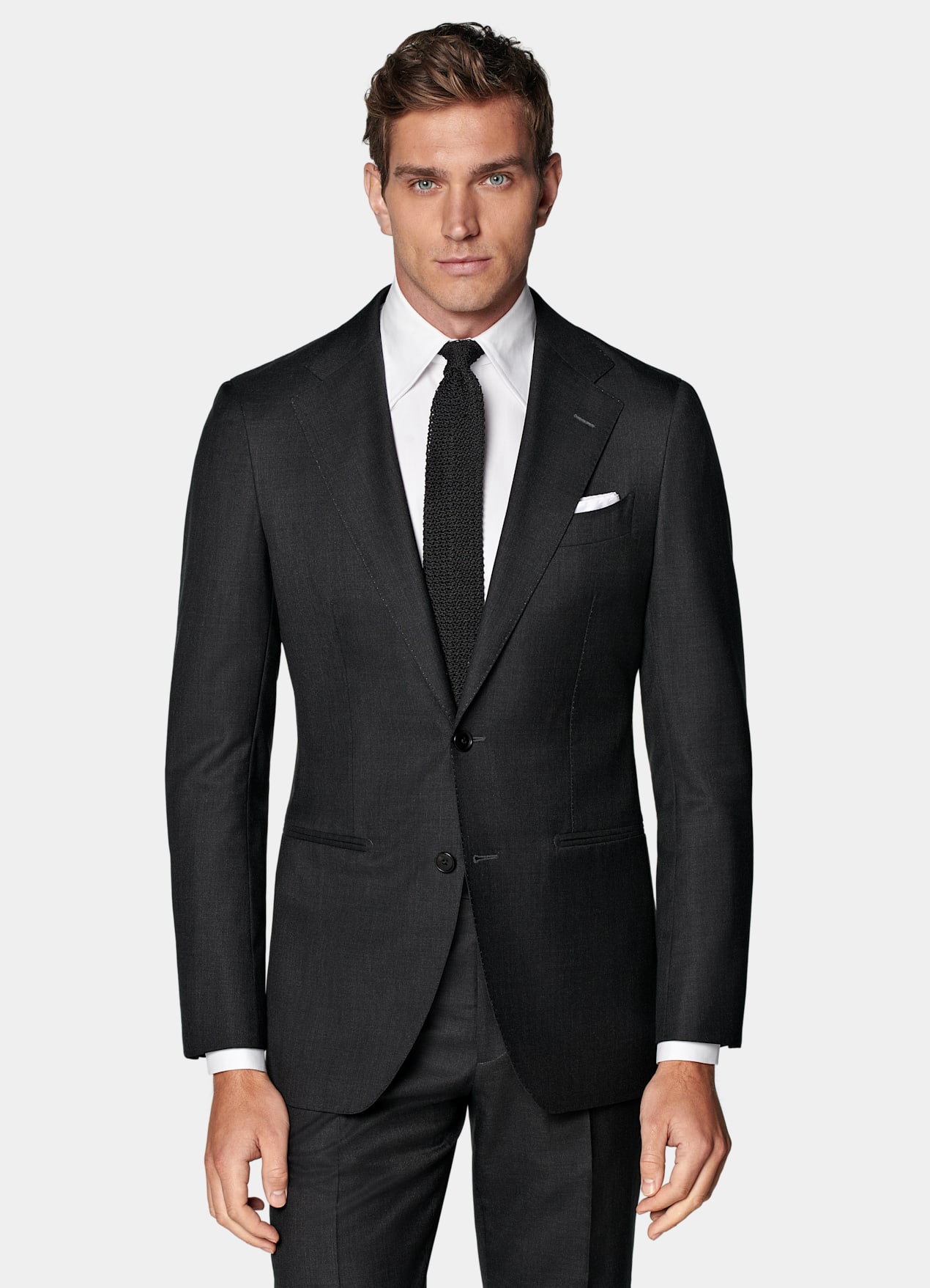 Costume Havana coupe Tailored gris foncé