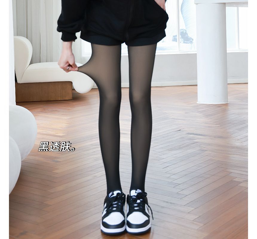 SHINSHIN - Effen panty's / Transparante panty's