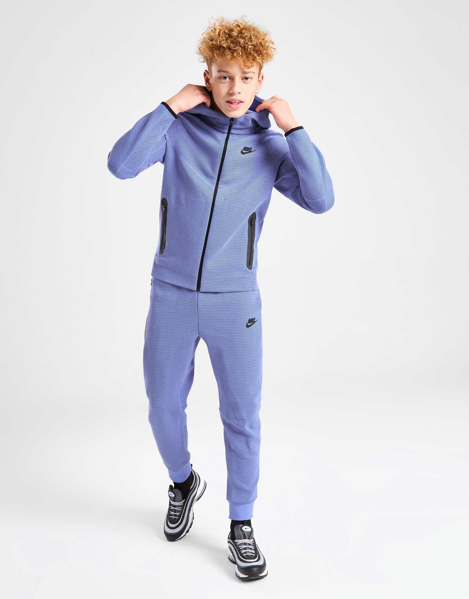 Nike Tech Winterized Fleece Full Zip Hoodie Junior