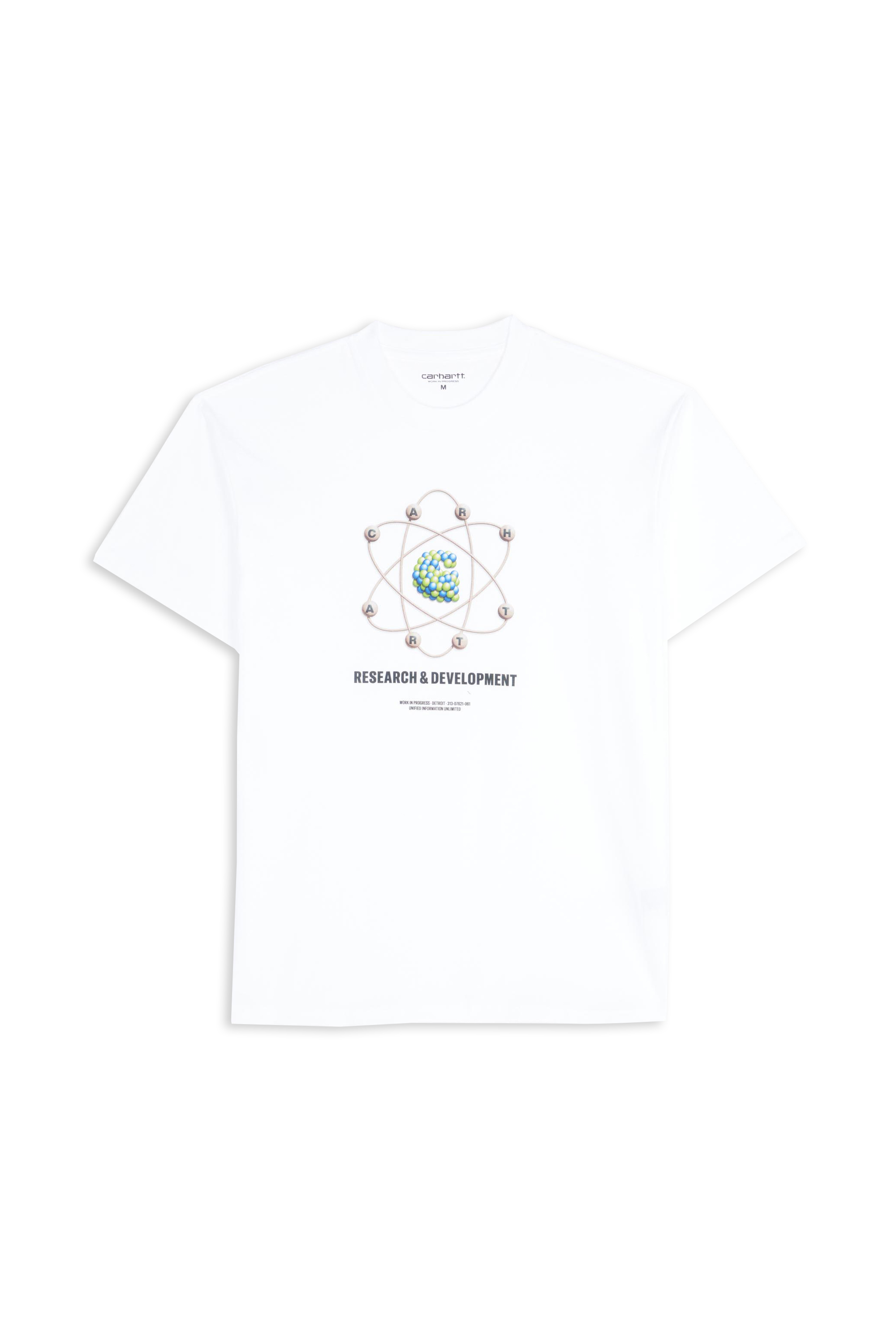 CARHARTT WIP T-shirt S/S R&D T-Shirt Blanc