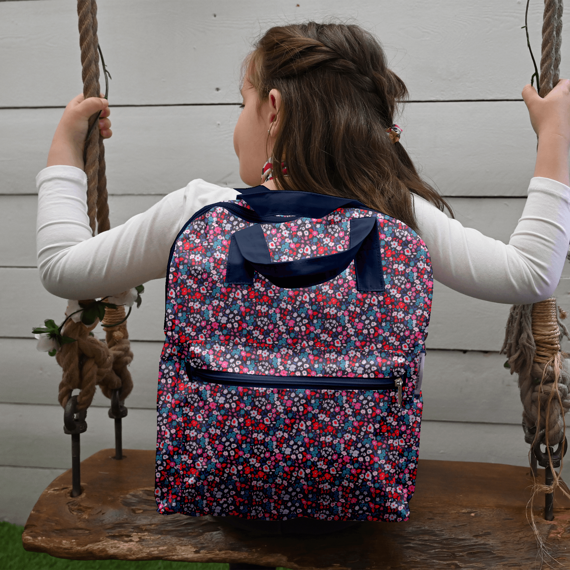 Petit Sac À Dos Gaby Romance Fleurie
