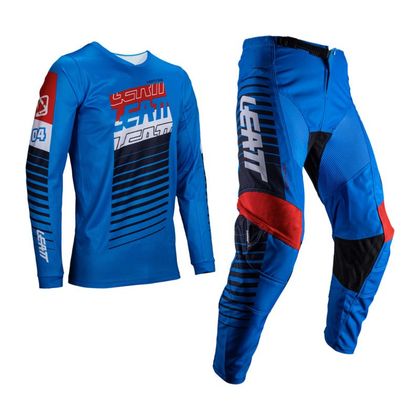 Tenue cross Leatt 3.5 RIDE KIT MAILLOT+PANTALON 2025 - Bleu