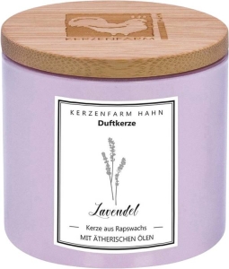 Kerzenfarm Rapswachs Duftkerze lavendel Glas Lavendel, 1 Stück