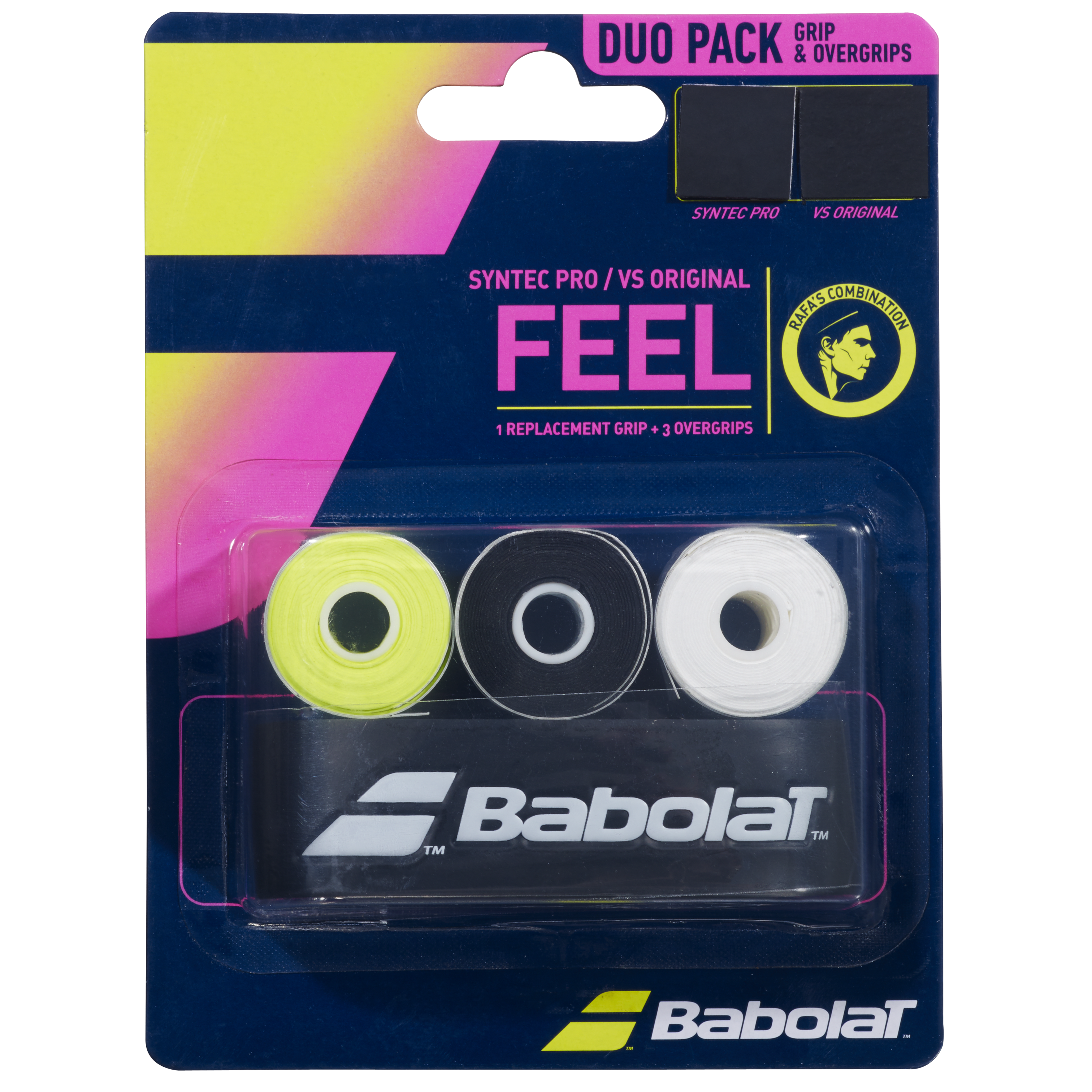 Pack Syntec Pro   VS Original X3 Schwarz – Gelb – Weiß